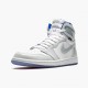 Nike Air Jordan 1 High Zoom "Racer Blue" White/White-Racer Blue Basketball Shoes AJ1 CK6637 104 Sneakers