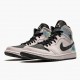 Nike Air Jordan 1 Mid Dirty Powder "Iridescent" Barely Rose/Black/Multi BQ6472 602 Mens/Womens AJ1 Jordan Sneakers