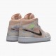 Nike Air Jordan 1 Mid SE "P(Her)spectate" Washed Coral/Chrome CW6008 600 Basketball Shoes Unisex AJ1 Sneakers