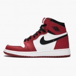 Nike Air Jordan 1 Retro "Chicago" White/Black-Varsity Red 575441 101 Mens/Womens AJ1 Jordan Sneakers