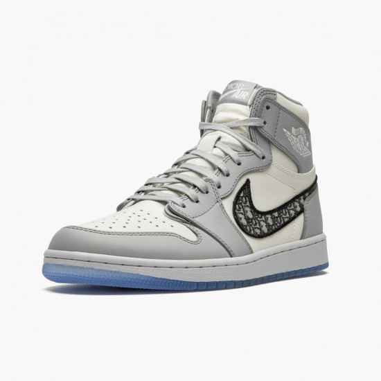 Nike Air Jordan 1 Retro High Wolf Grey/Sail-Photon Dust-Whi CN8607 002 Mens/Womens AJ1 Jordan Sneakers