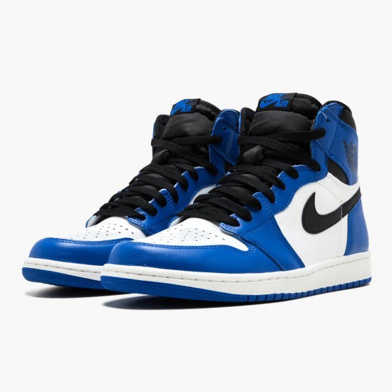 Nike Air Jordan 1 Retro High "Game Royal" Game Royal/Black-Summit White 555088 403 Mens AJ1 Jordan Sneakers