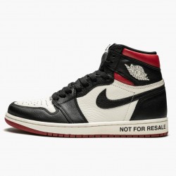 Nike Air Jordan 1 Retro High "Not for Resale" Varsity Red 861428 106 Mens AJ1 Jordan Sneakers