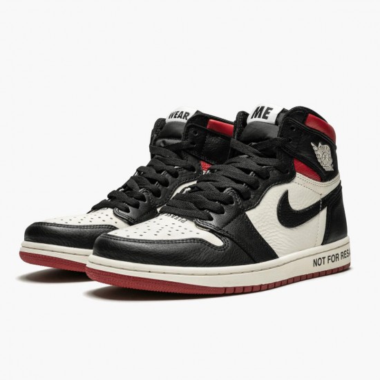 Nike Air Jordan 1 Retro High "Not for Resale" Varsity Red 861428 106 Mens AJ1 Jordan Sneakers