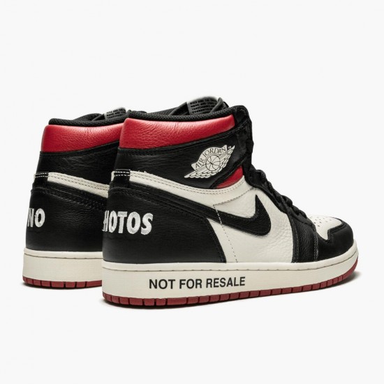 Nike Air Jordan 1 Retro High "Not for Resale" Varsity Red 861428 106 Mens AJ1 Jordan Sneakers