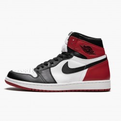 Nike Air Jordan 1 Retro High OG "Black Toe" White/Black-Varsity Red 555088 125 Basketball Shoes Mens AJ1 Sneakers