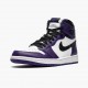 Nike Air Jordan 1 Retro High OG "Court Purple" Basketball Shoes 555088 500 AJ1 Sneakers