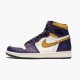 Nike Air Jordan 1 Retro High OG Defiant SB "LA to Chicago" Purple/Sail-University Gold-Bl CD6578 507 Unisex AJ1 Jordan Sneakers