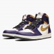 Nike Air Jordan 1 Retro High OG Defiant SB "LA to Chicago" Purple/Sail-University Gold-Bl CD6578 507 Unisex AJ1 Jordan Sneakers