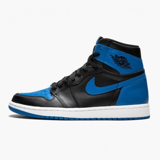 Nike Air Jordan 1 Retro High OG "Royal" Black/Royal-White Basketball Shoes 555088 007 AJ1 Sneakers