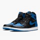 Nike Air Jordan 1 Retro High OG "Royal" Black/Royal-White Basketball Shoes 555088 007 AJ1 Sneakers