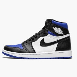 Nike Air Jordan 1 Retro High OG "Royal Toe" Black/White-Game Royal-Black Basketball Shoes 555088 041 Sneakers