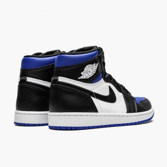 Nike Air Jordan 1 Retro High OG "Royal Toe" Black/White-Game Royal-Black Basketball Shoes 555088 041 Sneakers