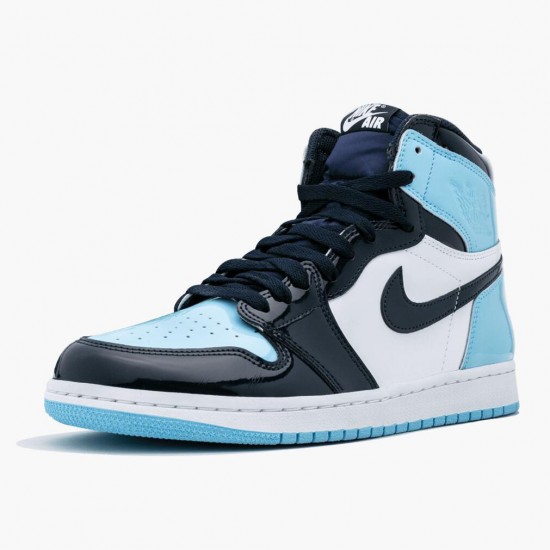 Nike Air Jordan 1 Retro High Og “Blue Chill” Obsidian/Blue Chill-White Basketball Shoes CD0461 401 AJ1 Sneakers