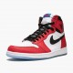 Nike Air Jordan 1 Retro High "Spider-Man Origin Story" Gym Red/Black-White-Photo Blue 555088 602 Mens AJ1 Jordan Sneakers