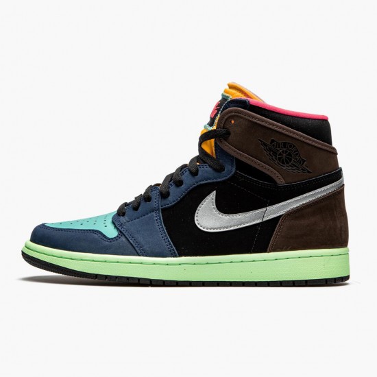 Nike Air Jordan 1 Retro High Tokyo "Bio Hack" Baroque Brown/Black-Laser Oran 555088 201 Mens/Womens AJ1 Jordan Sneakers