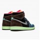 Nike Air Jordan 1 Retro High Tokyo "Bio Hack" Baroque Brown/Black-Laser Oran 555088 201 Mens/Womens AJ1 Jordan Sneakers