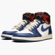 Nike Air Jordan 1 Retro High Union Los Angeles "Storm Blue" White/Stormblue-Varsity Red BV1300 146 Mens AJ1 Jordan Sneakers