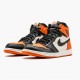 Nike Air Jordan 1 Retro "Shattered Backboard" Black/Starfish-Sail 555088 005 Mens AJ1 Jordan Sneakers