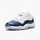 Air Jordan 11 Low "Navy Snakeskin" Mens Basketball Shoes CD6847 102 Whiite Black-Navy AJ11 Black Jordan Sneakers