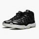 Air Jordan 11 Retro "72-10" Unisex Basketball Shoes 378037 002 Black Gym Red-White-Anthracite AJ11 Black Jordan Sneakers