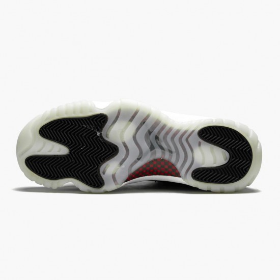 Air Jordan 11 Retro "72-10" Unisex Basketball Shoes 378037 002 Black Gym Red-White-Anthracite AJ11 Black Jordan Sneakers