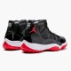 Air Jordan 11 Retro "Bred" Mens Basketball Shoes 378037 010 Black/Varsity Red-White AJ11 Black Jordan Sneakers