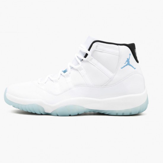 Air Jordan 11 Retro "Legend Blue" 2014 Mens Basketball Shoes 378037 117 White/Legend Blue AJ11 Black Jordan Sneakers