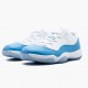 Air Jordan 11 Retro Low "University Blue" Unisex Basketball Shoes 528895 106 White/University Blue AJ11 Black Jordan Sneakers