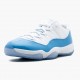 Air Jordan 11 Retro Low "University Blue" Unisex Basketball Shoes 528895 106 White/University Blue AJ11 Black Jordan Sneakers