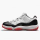 Nike Air Jordan 11 Low "Concord Bred" White/University Red-Black-Tru Basketball Shoes AJ11 AV2187 160 Sneakers