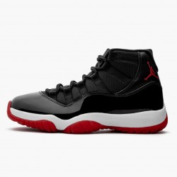 Nike Air Jordan 11 Retro "Bred” 2019 Black/White/Varsity-Red Basketball Shoes 378037 061 AJ11 Sneakers