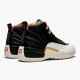 Nike Air Jordan 12 Retro 2019 CNY "Chinese New Year" Black/True Red-Sail Noir Basketball Shoes CI2977 006 AJ12 Sneakers