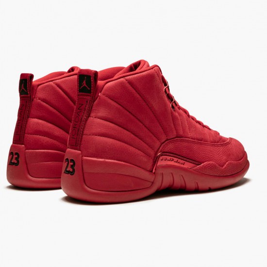 Air Jordan 12 Retro "Gym Red" Mens AJ12 Basketball Shoes 130690 601 Gym Red/Black-Gym Red Jordan Sneakers