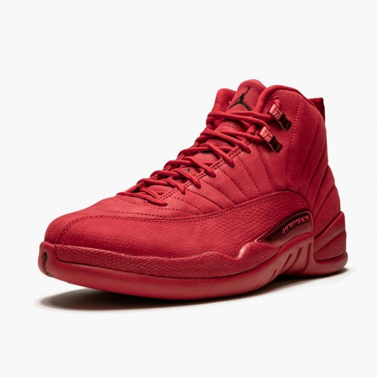 Air Jordan 12 Retro "Gym Red" Mens AJ12 Basketball Shoes 130690 601 Gym Red/Black-Gym Red Jordan Sneakers