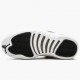 Air Jordan 12 Retro "Reptile" Unisex AJ12 Basketball Shoes AO6068 007 Black/Metallic-Gold White Jordan Sneakers