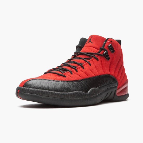 Air Jordan 12 Retro "Reverse Flu Game" Mens AJ12 Basketball Shoes CT8013 602 Varsity Red/Black Concord Jordan Sneakers