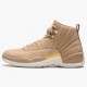 Air Jordan 12 Retro "Vachetta Tan" Womens AJ12 Basketball Shoes AO6068 203 Brown Jordan Sneakers