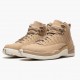 Air Jordan 12 Retro "Vachetta Tan" Womens AJ12 Basketball Shoes AO6068 203 Brown Jordan Sneakers