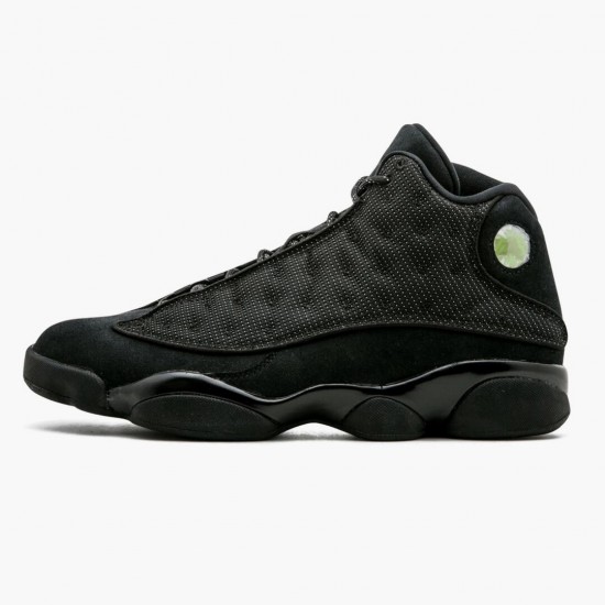 Air Jordan 13 Retro "Black Cat" Mens AJ13 Black Shoes 414571-011