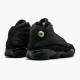 Air Jordan 13 Retro "Black Cat" Mens AJ13 Black Shoes 414571-011