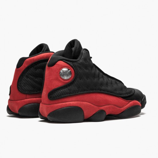 Air Jordan 13 Retro "Bred (2017)" Unisex Basketball Shoes 414571 004 Black/True Red-White AJ13 Jordan Sneakers