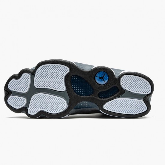 Air Jordan 13 Retro "Flint" Unisex Basketball Shoes Navy/Flint Grey-White-Universi 414571 404 AJ13 Jordan Sneakers