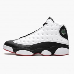 Air Jordan 13 Retro "He Got Game" Mens Basketball Shoes 414571 104 White/Black-True Red AJ13 Jordan Sneakers