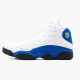 Air Jordan 13 Retro "Hyper Royal" Mens Basketball Shoes 414571 117 White/Hyper Royal-Black AJ13 Jordan Sneakers