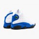 Air Jordan 13 Retro "Hyper Royal" Mens Basketball Shoes 414571 117 White/Hyper Royal-Black AJ13 Jordan Sneakers