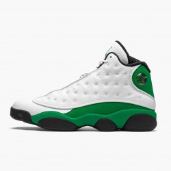 Air Jordan 13 Retro "Lucky Green" Mens Basketball Shoes White/Black-Lucky Green DB6537 113 AJ13 Jordan Sneakers