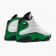 Air Jordan 13 Retro "Lucky Green" Mens Basketball Shoes White/Black-Lucky Green DB6537 113 AJ13 Jordan Sneakers