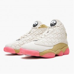 Nike Air Jordan 13 Retro "Chinese New Year" Ivory/Black-Digital Pink-Club Basketball Shoes CW4409 100 AJ13 Sneakers