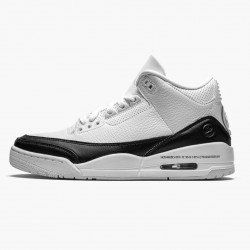 Air Jordan 3 Retro "Fragment" Unisex Basketball Shoes DA3595 100 White/Black-White AJ3 Jordan Sneakers